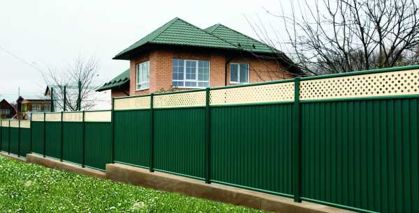 Забор из металлопрофиля со скидкой до 25% до 31.03.2025